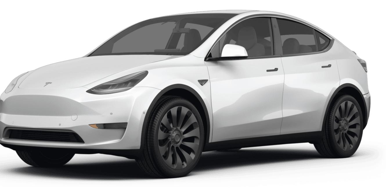 TESLA MODEL Y 2022 7SAYGDEF3NF407650 image
